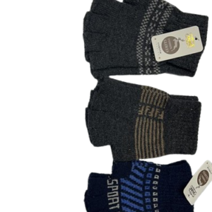 Woolen knitted gloves